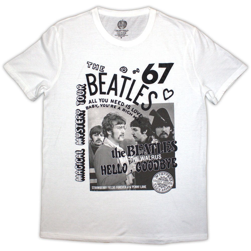 THE BEATLES ビートルズ (結成 65周年 ) - 1967 / Tシャツ / メンズ - PGS